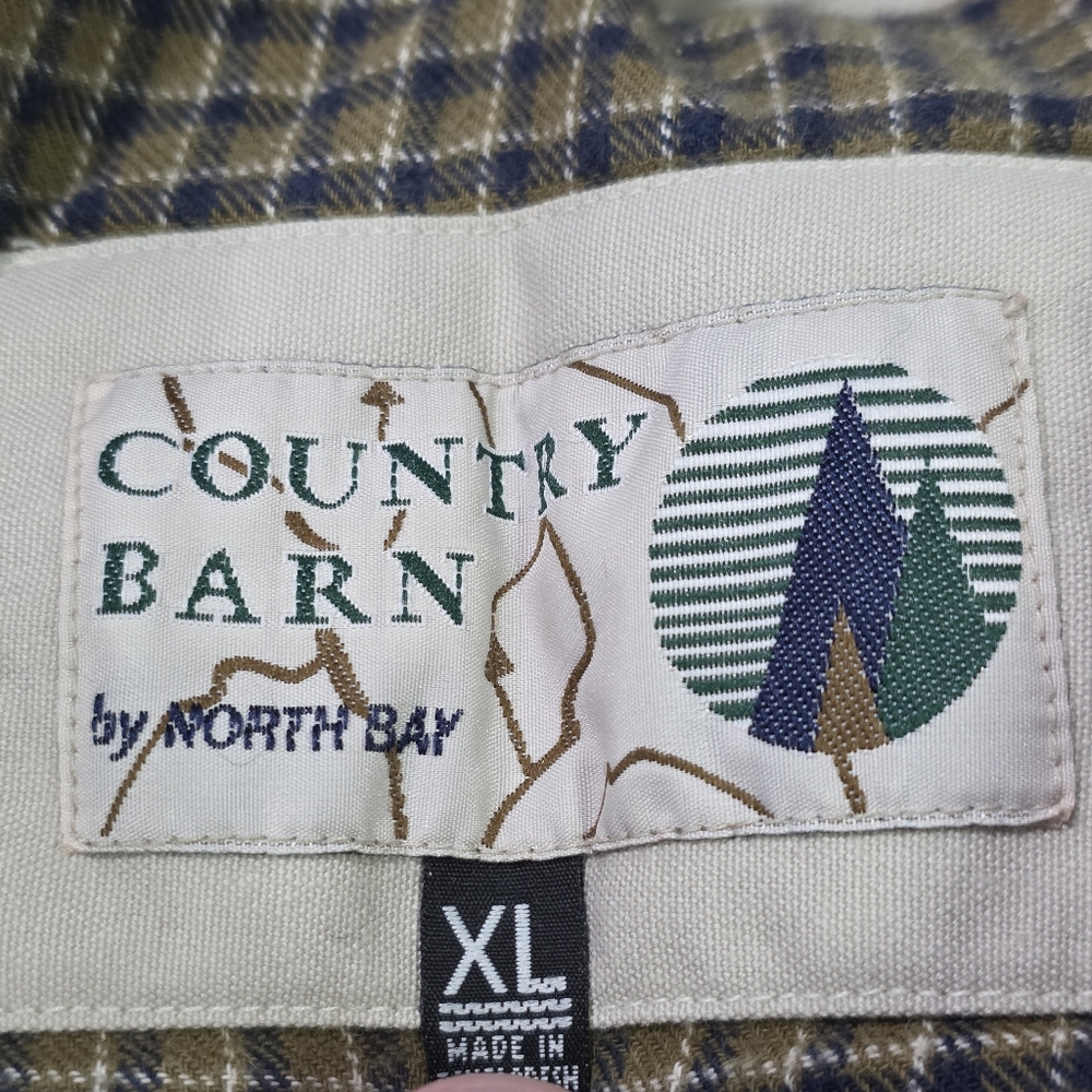 Country Barn Rugged Patina Insulated Barn Utility Chore Coat w/Button Closure.XL - Picture 2 of 10